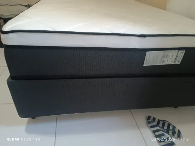 Cama box, molas ensacadas e ortopedica 