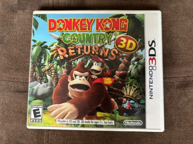 DONKEY KONG COUTRY RETURNS NINTENDO 3DS