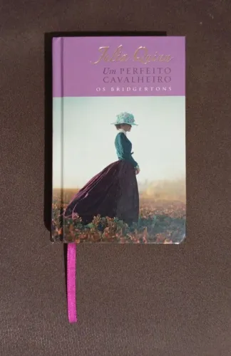 Livro 3 da edição de luxo de "Os Bridgertons" em ótimo estado