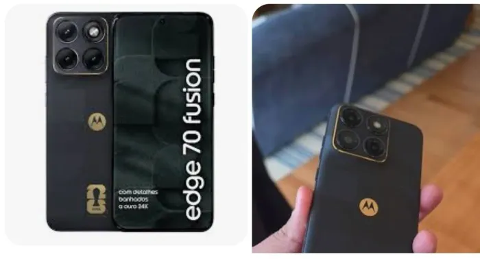 Motorola Edge 70 Fusion 5g 256gb com nota fiscal estado de zero 1.700