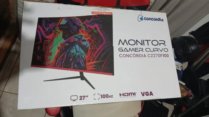 Monitor 27 polegadas curvo 1080P