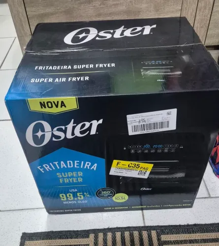Fritadeira elétrica Oster 3 em 1, 10l