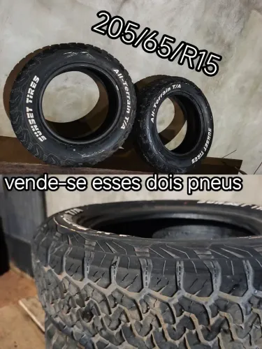Vendo esses pneu sunset tires mais do que meia vida