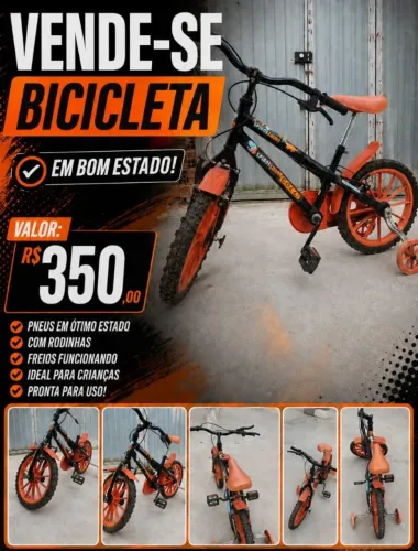 Bicleta infantil