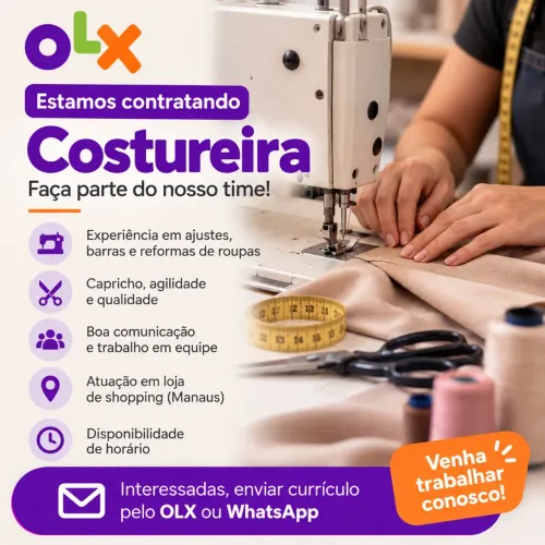 COSTUREIRA PROFISSIONAL