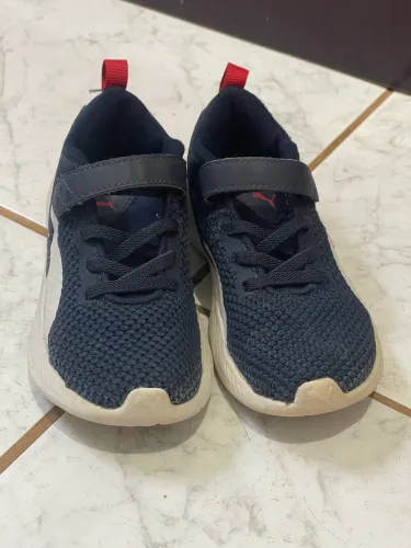 Tênis infantil fila e puma
