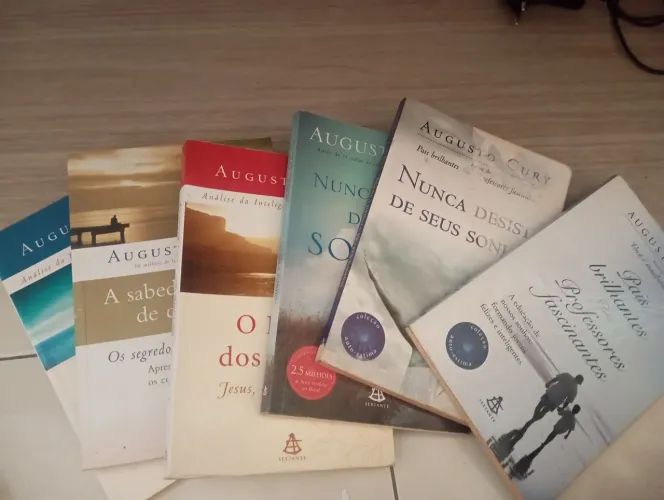 6 Livros - Augusto Cury