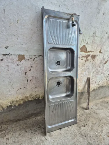 Vendo pia inox 2 cubas