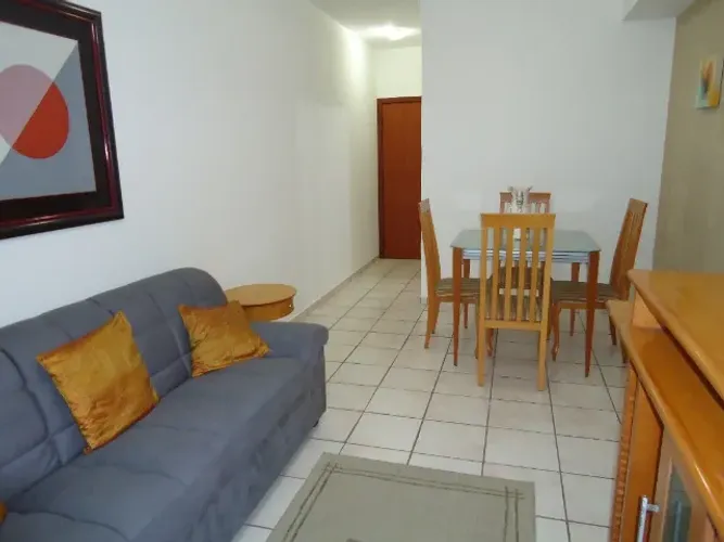 Apartamento em Jardim Camburi, 2 Quartos Semi-Mobiliado.