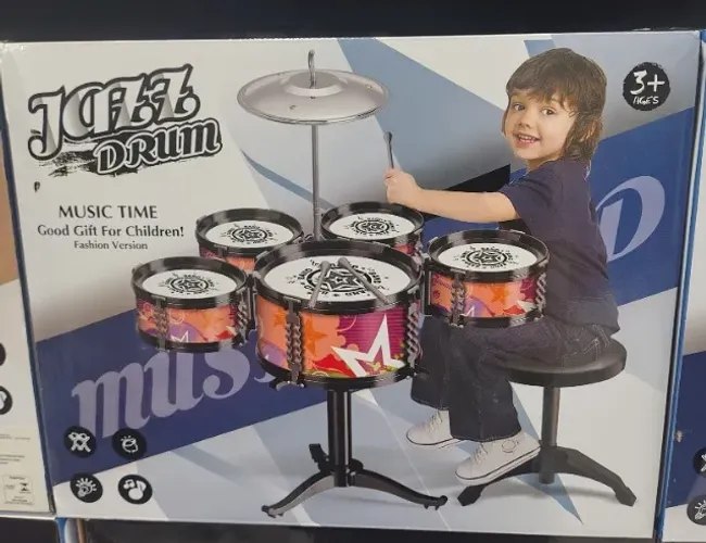 Bateria infantil - 3 a 5 anos