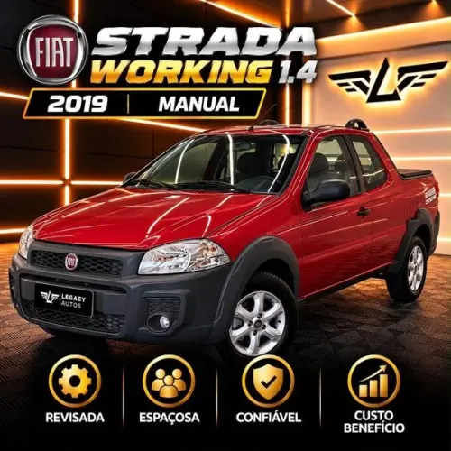 Fiat Strada Working Hard 1.4 Fire Flex 8V CD 2019