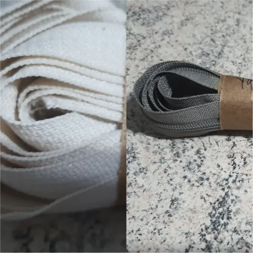 Zíper YKK Nylon 4mm cores diversas medidas total 21,40