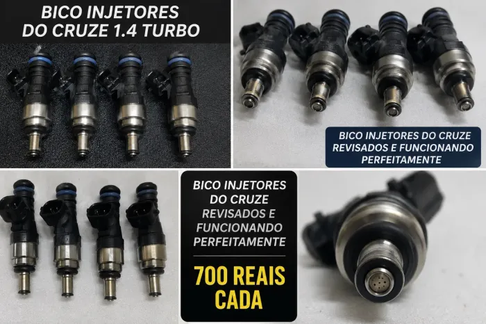 Bico injetor cruze e tracker 1.4 turbo