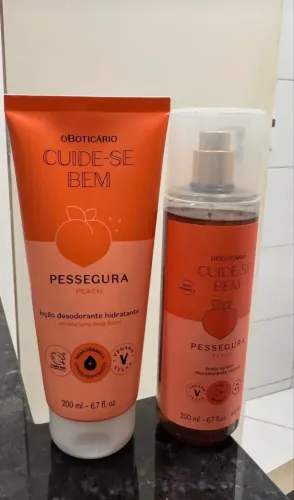 Kit Boticário Pessegura Cuide-se Bem 