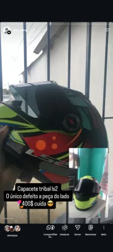 Capacete LS2 tribal