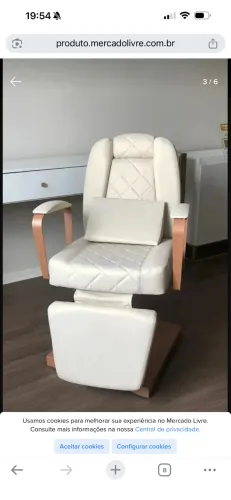 Cadeira de maquiagem 