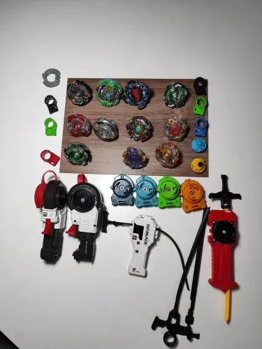 Kit 11 Beyblades Burst - Coleção Rara Em Excelente Estado