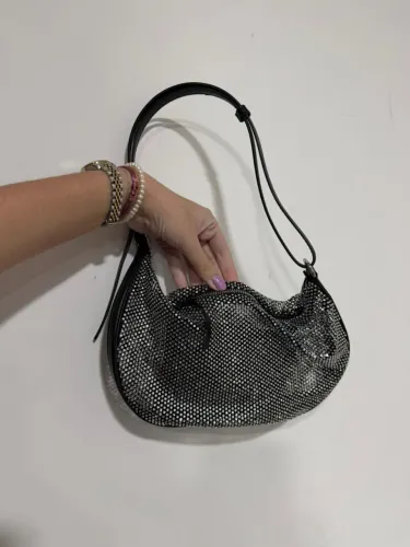 Bolsa brilhosa Zara