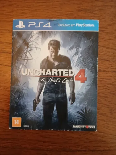 Unchated 4 para PS4, Mídia Física