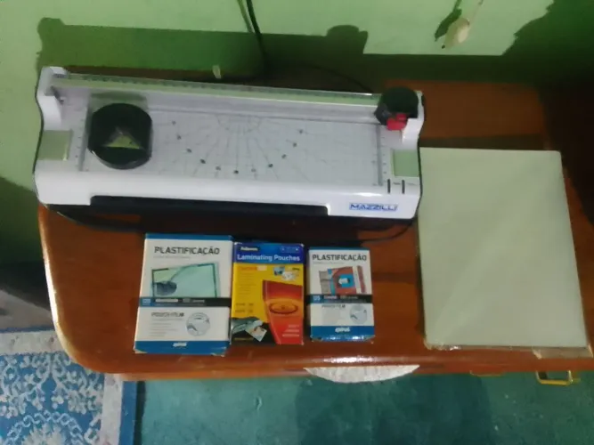 Plastificadora,Laminadora e os plasticos.