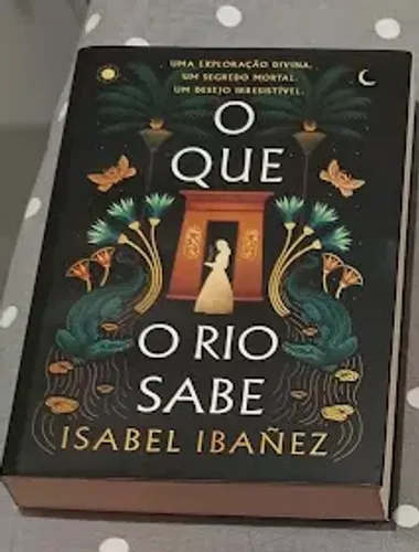 Livro "O que o rio sabe", usado