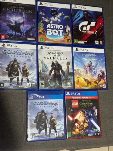 Jogos PS4 e PS5 (NOVOS E LACRADOS)