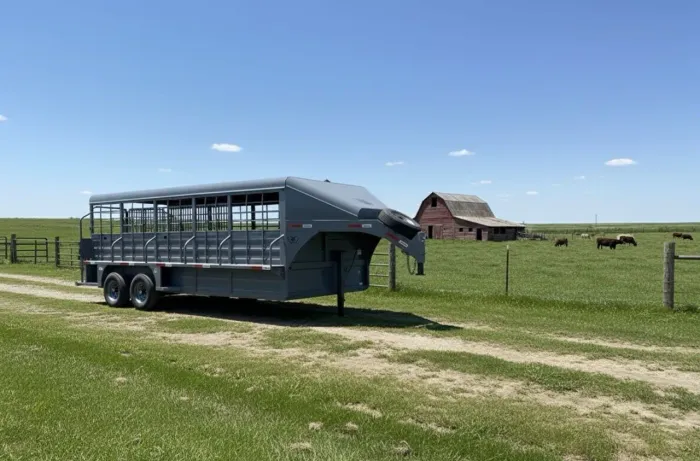 Trailer Reboque quinta roda agrícola cavalo gado boiadeiro