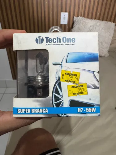 Lâmpada H7 nunca usada (novo na caixa)