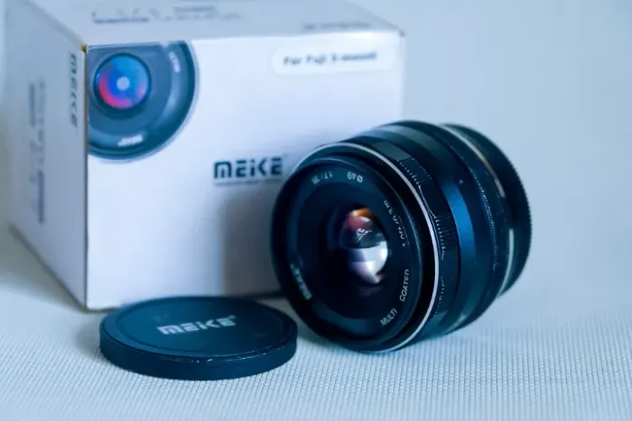 Objetiva Meike 35mm F1.7 Aps-c Manual Para Fujifilm X-mount