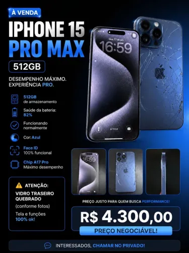 15 pro max 512gb
