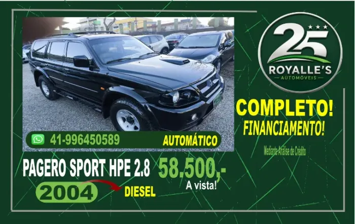 Mitsubishi Pajero Sport SE/ HPE 2.8 4X4 Diesel Aut. 2004