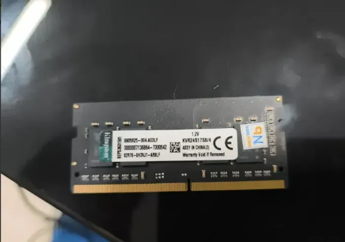 5 x Memória Ram Notebook 4gb Kingston Kvr24s17s8/4
