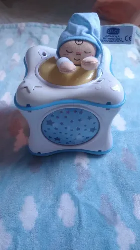 Abajur First Dreams Azul Chicco