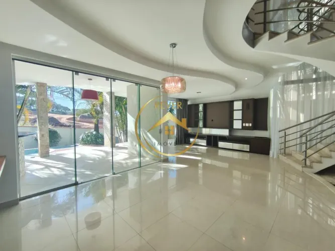 Casa para alugar em Campinas, Alphaville Dom Pedro, com 4 suítes, com 350 m²