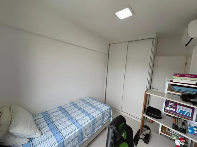 Residencial Mario Cravo | 3/4 com Suíte | 110m² | Varandão Gourmet | 2 Vagas | Pituaçu
