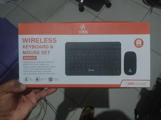 Teclado e mouse sem fio