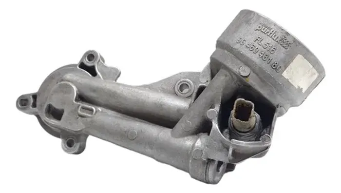 Suporte Filtro Oleo Motor Peugeot 207 1.4 8v Prata