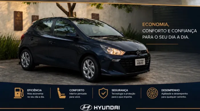 Hyundai HB20 Comfort Plus 1.0 Flex 12V Mec. 2025