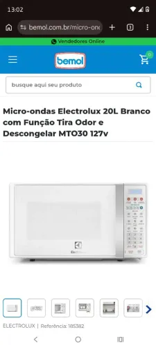 Microondas novinho