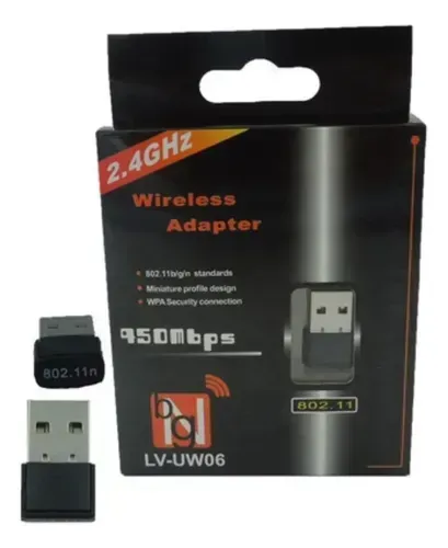 Adaptador USB Wi-Fi 950Mbps