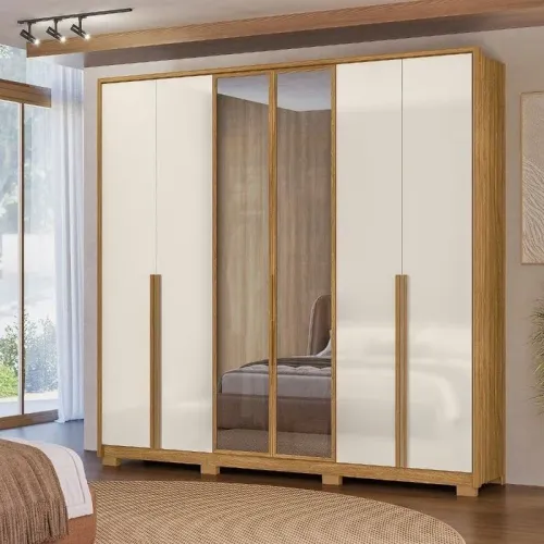 Guarda roupa 4 gaveta 2 portas com vidro Novo a pronta entrega Novo a pronta entrega