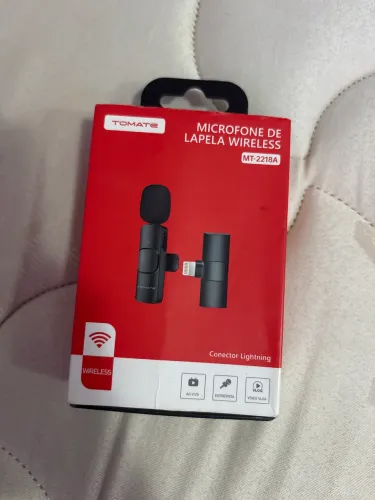 Microfone de lapela