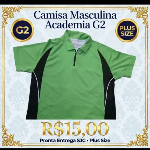 Camisa academia masculina 