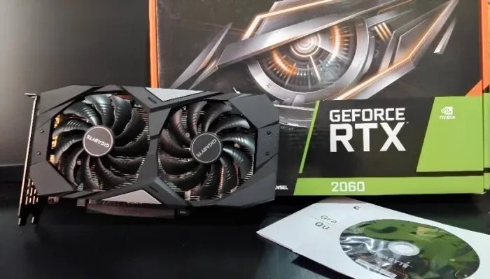 RTX 2060 6 GB G GIGABYTE WINDFORCE 2X OC - Completa com caixa - Perfeito Estado + GARANTIA