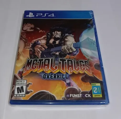 Metal Tales: Overkill | PS4 | Americano | Original | Usado |