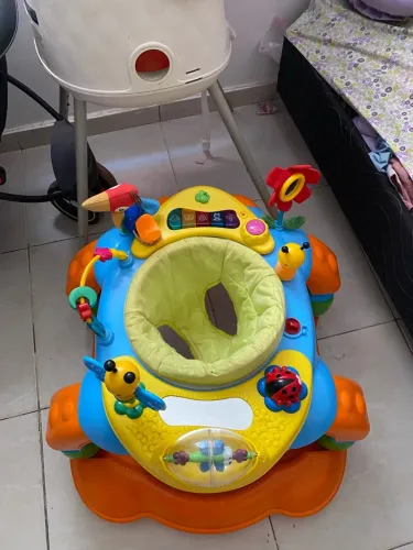 Andador, centro de atividades infantil 4 em 1