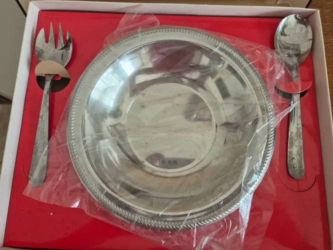 Jogo para salada em inox Tramontina