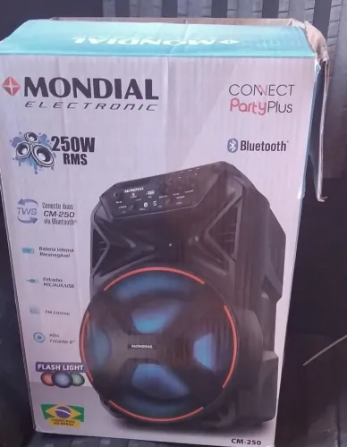 Caixa de som nova