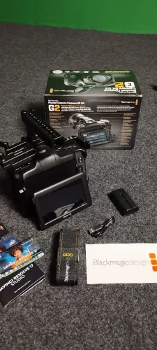 Câmera Blackmagic 6k g2 Semi-Nova