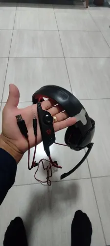 Fone Headset Gamer Surround LED
